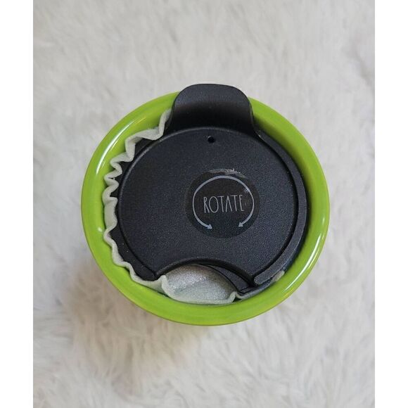 Rae Dunn Ceramic Travel Mug "SWAMP SANGRIA" New - Picture 2 of 8